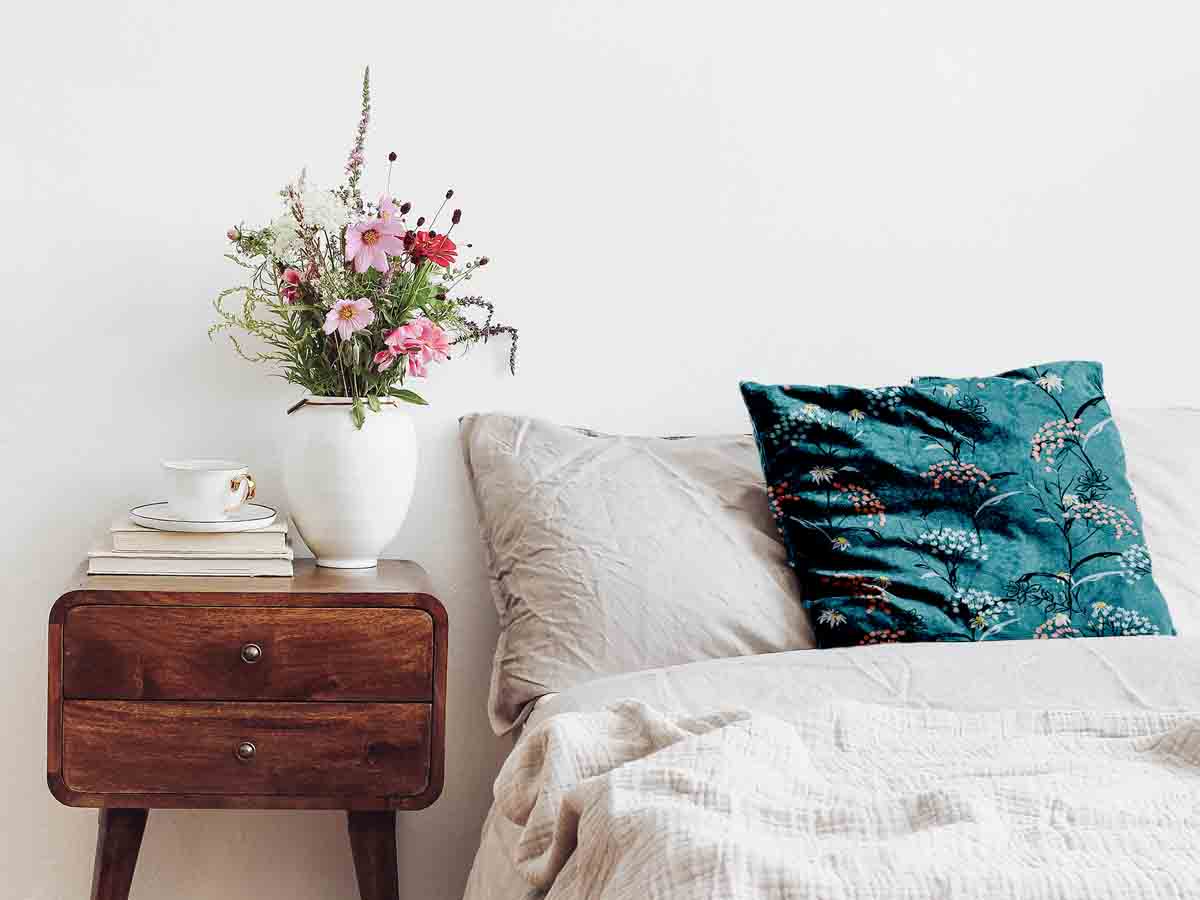 Coussin de santé Fleurs de printemps