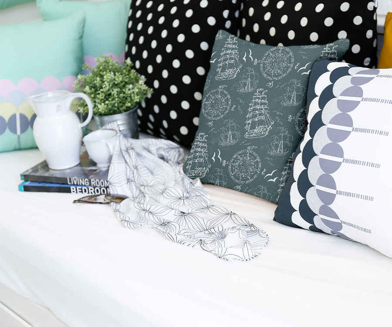 Health pillows with ships