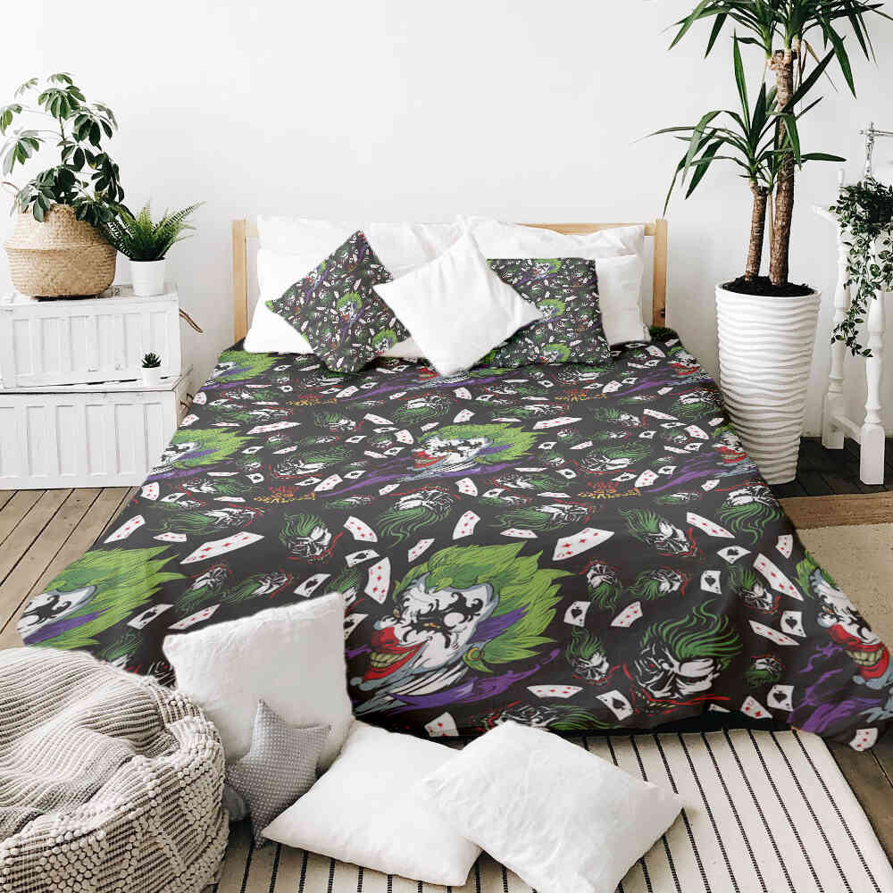 Therapy blankets bedding set colorful Joker