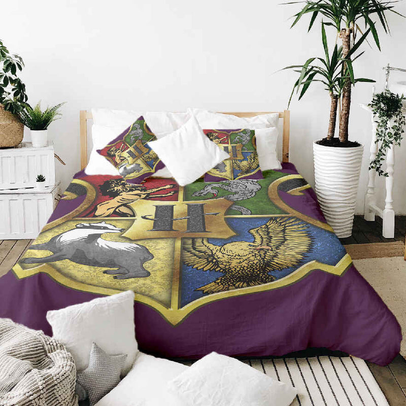 Original therapy blanket - cotton cover Hogwarts houses