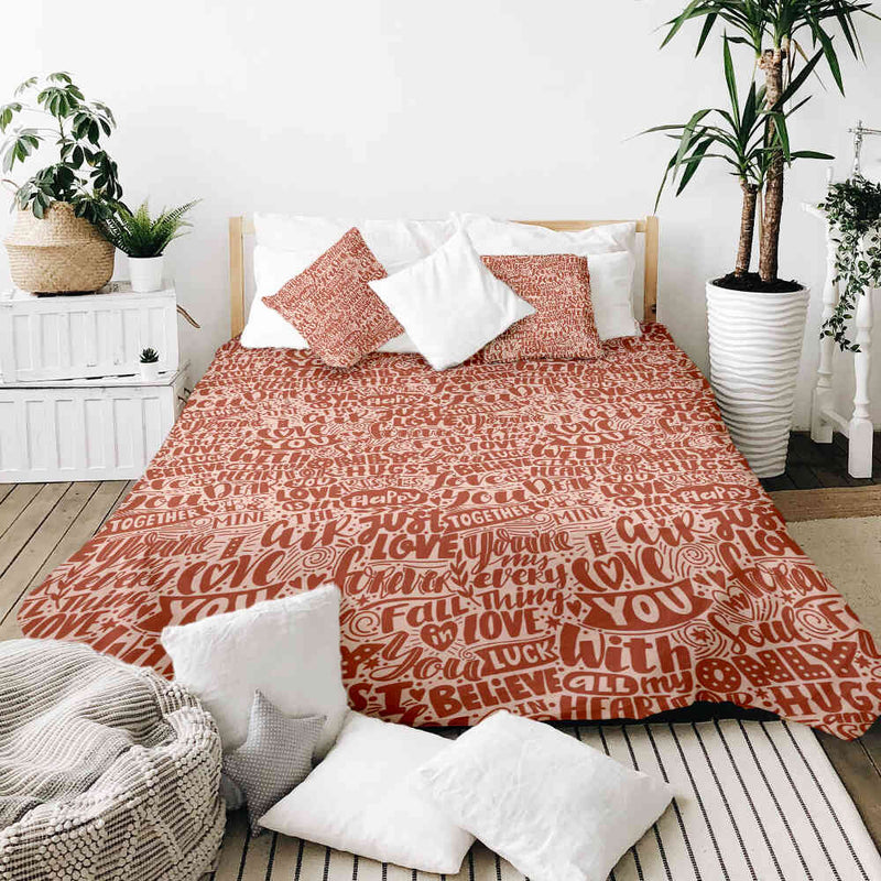 Original therapy blanket - cotton cover Be Mine