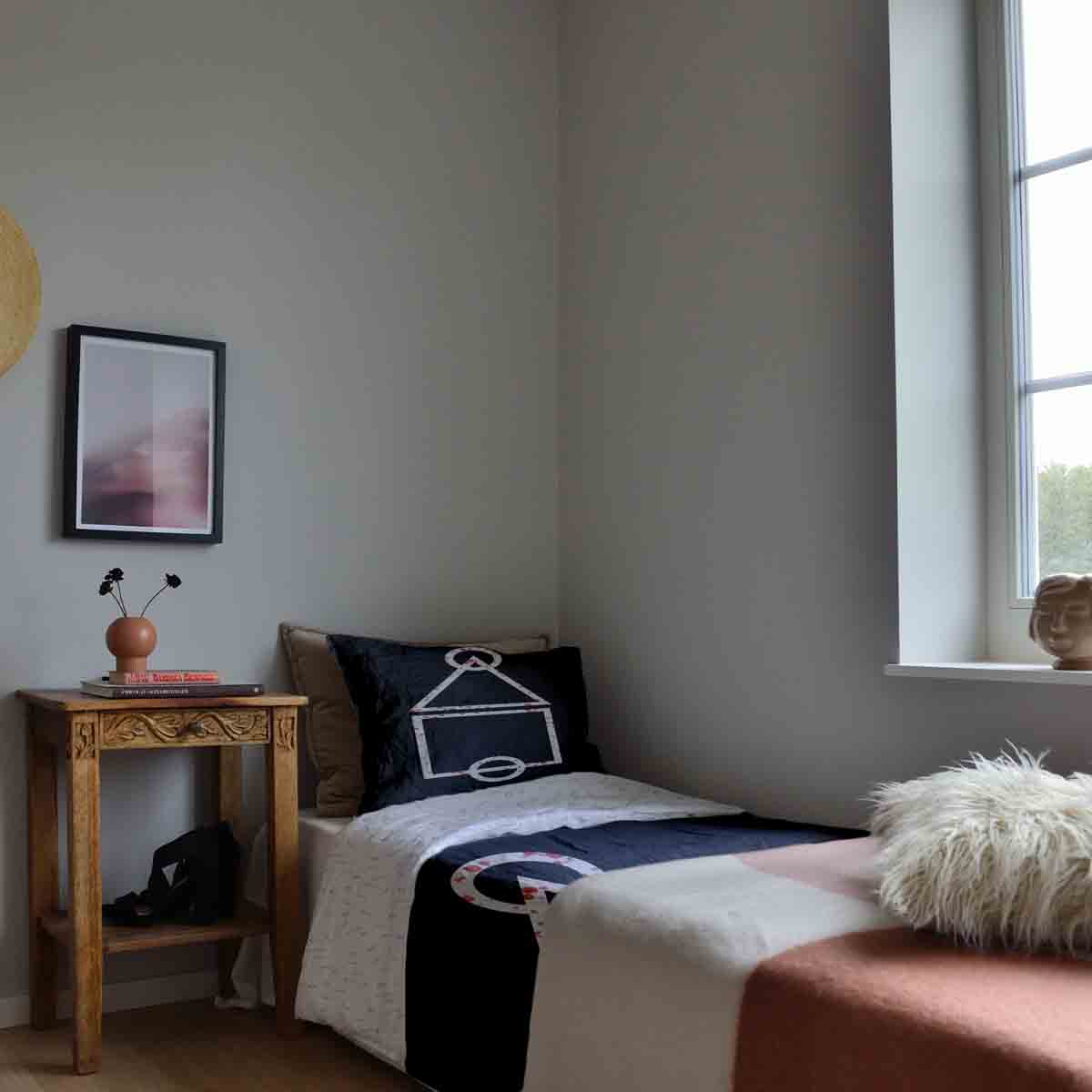 Couverture thérapeutique originale - Housse en coton formes sanglantes
