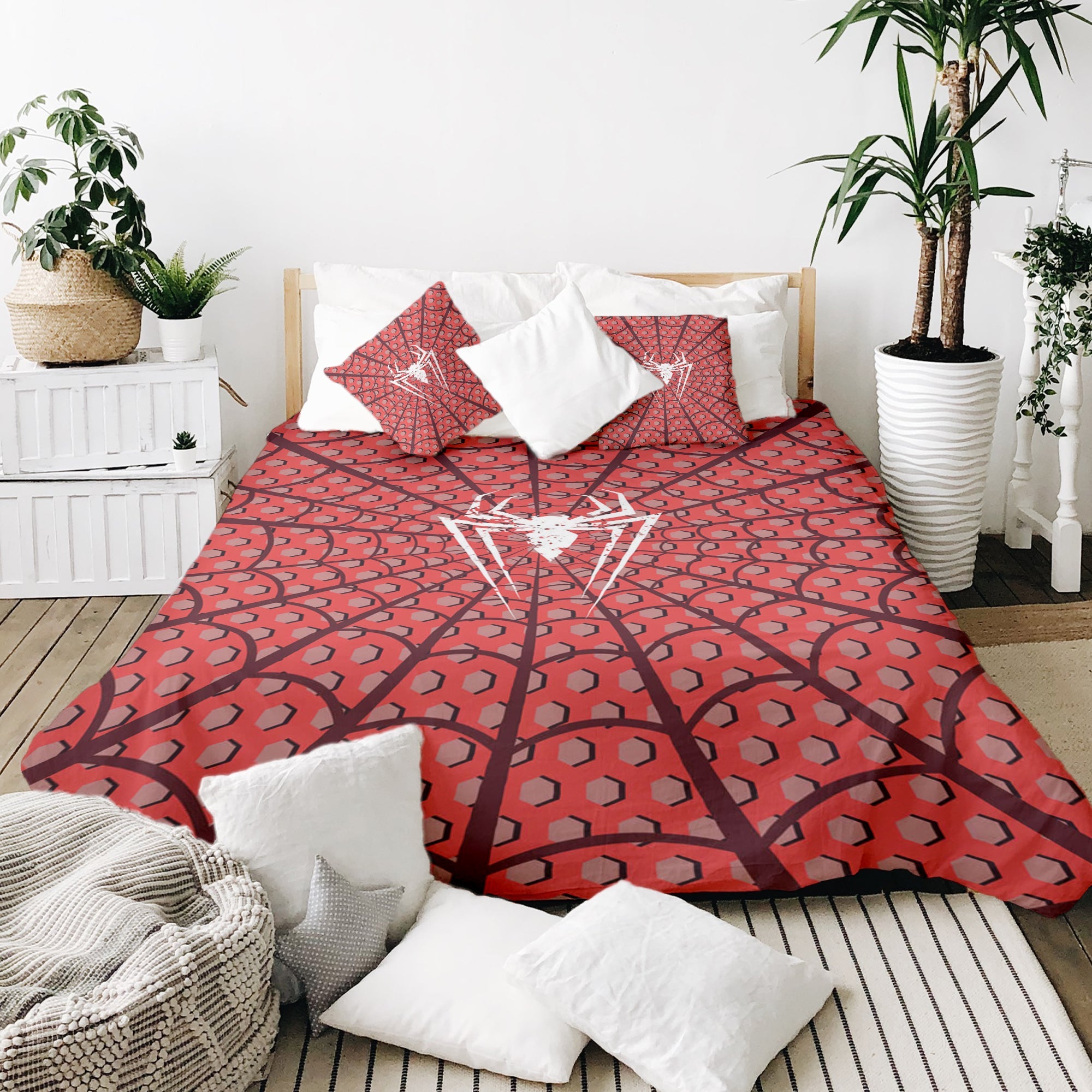 Therapy blankets bedding set Spiderman spider