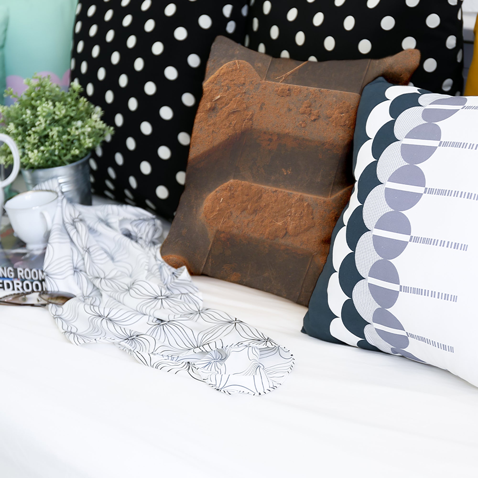 Coussin de santé Terre brune