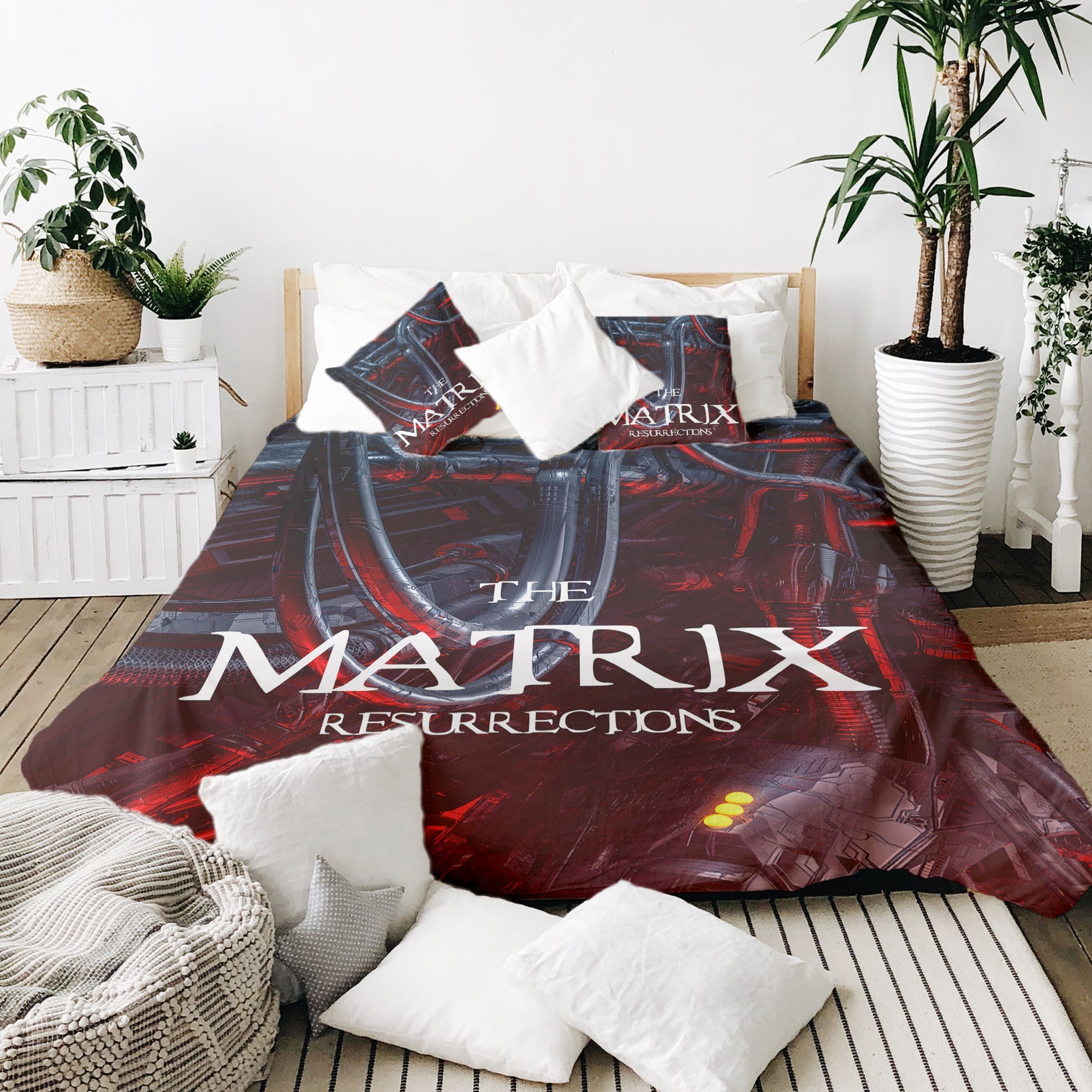 Original therapy blanket - cotton cover red The Matrix
