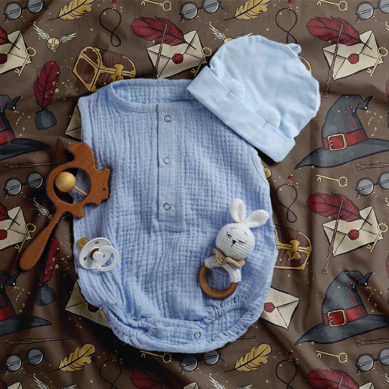 Original therapy blanket - cotton cover talking hat