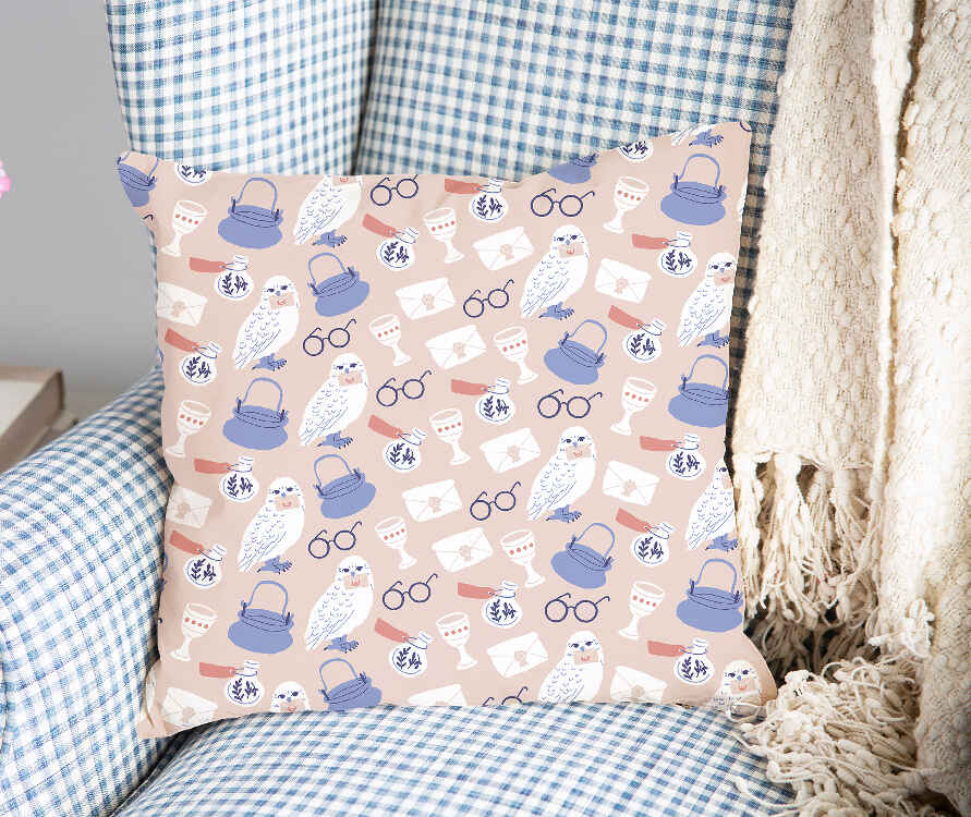 Coussin de santé avec la chouette de Harry