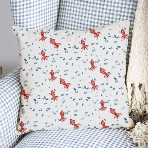 Health Pillow Red Fish