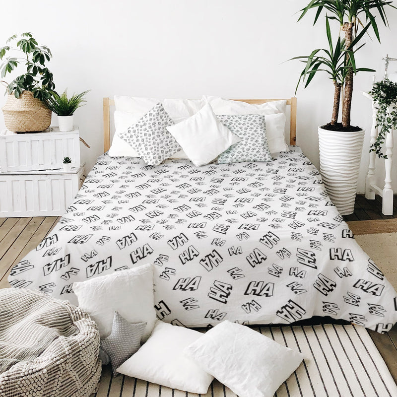 Original therapy blanket - cotton cover white Ha Ha