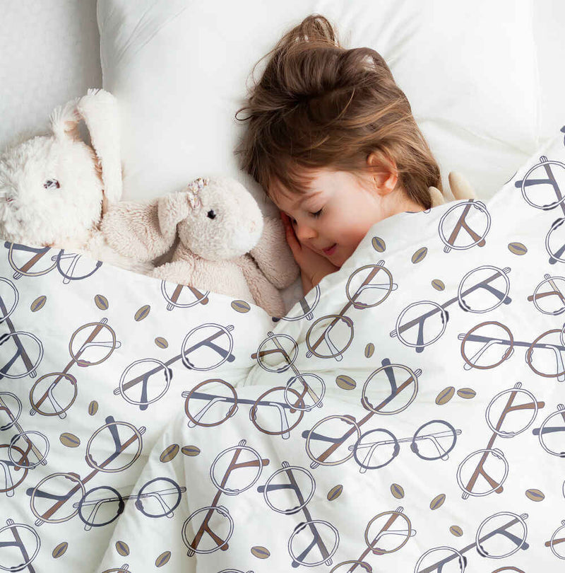 Original therapy blanket - cotton cover with Harry's glasses