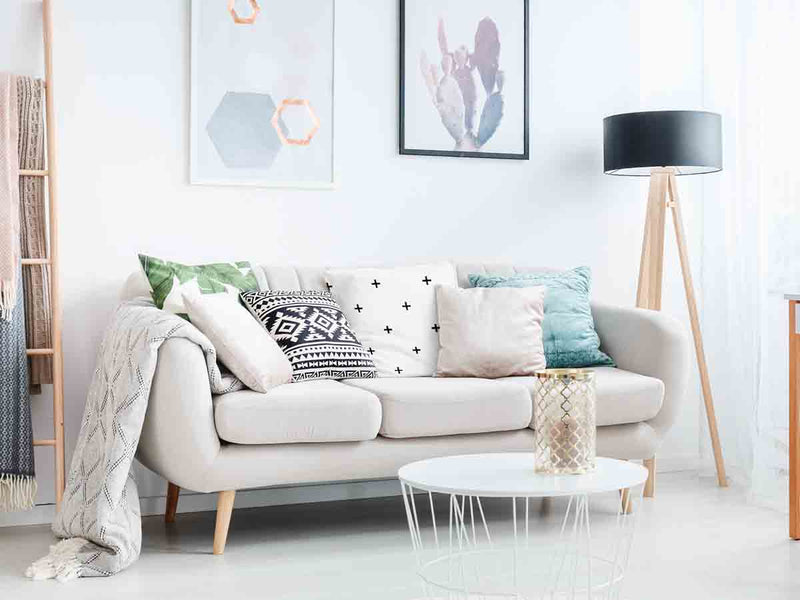Health pillows with black crosses