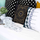 Health Pillow Black Mystic Mandala