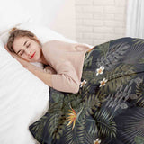 Therapy blankets bedding set rainforest