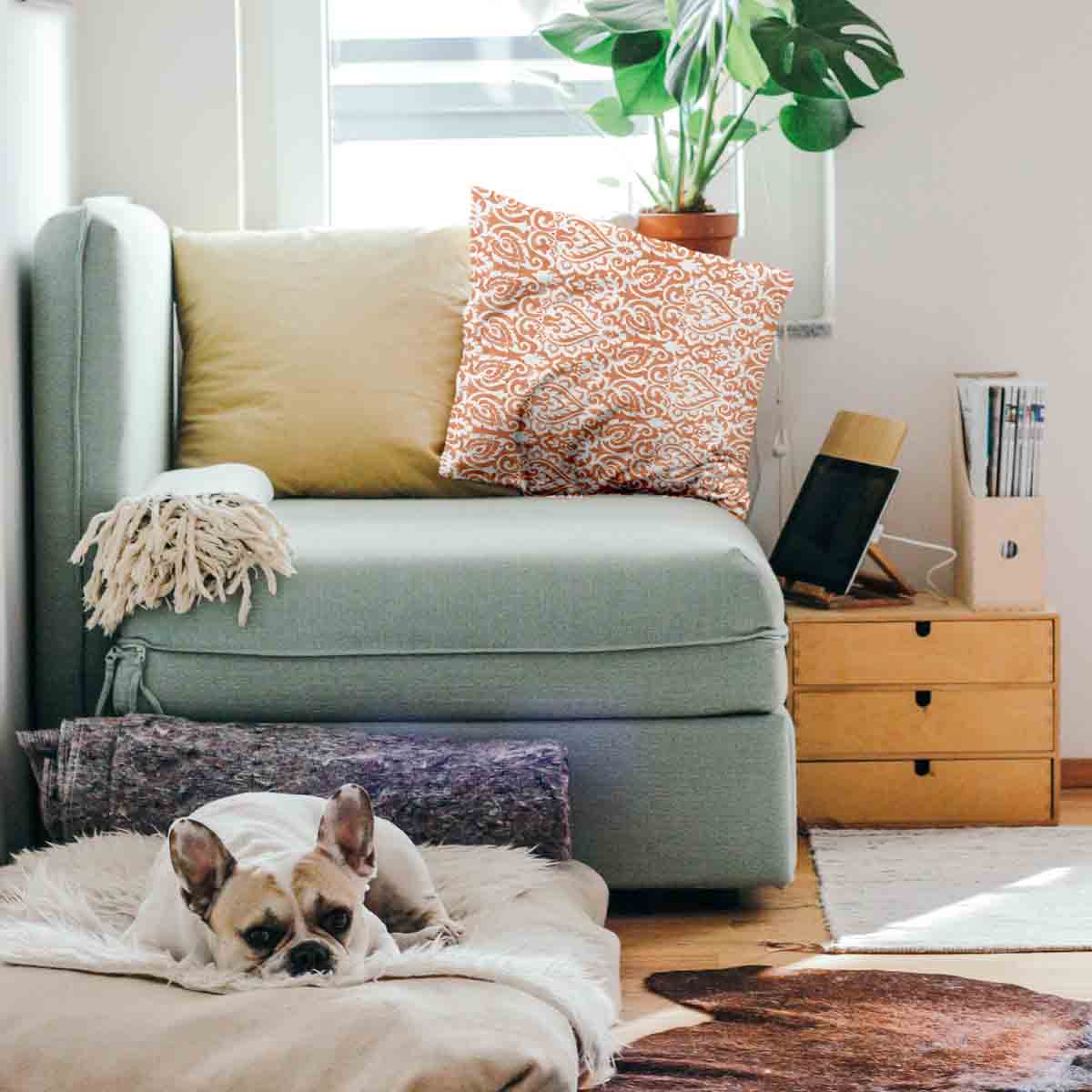 Health Pillow Boho Orange