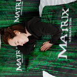 Original therapy blanket - cotton cover Matrix in green