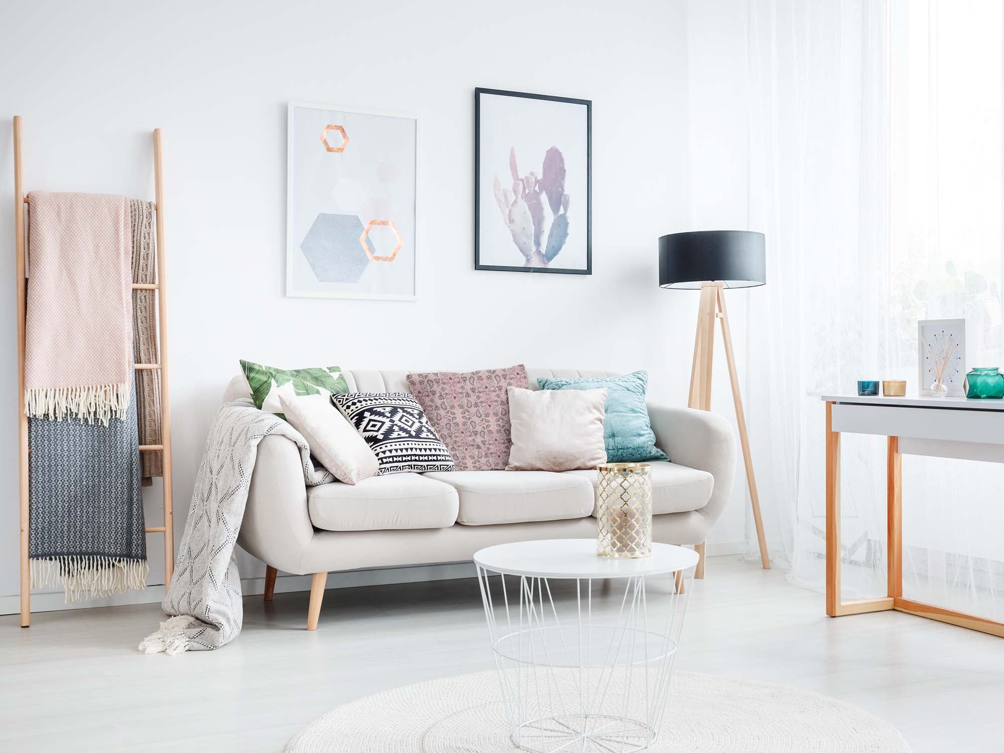 Health Pillow Pink Mandala