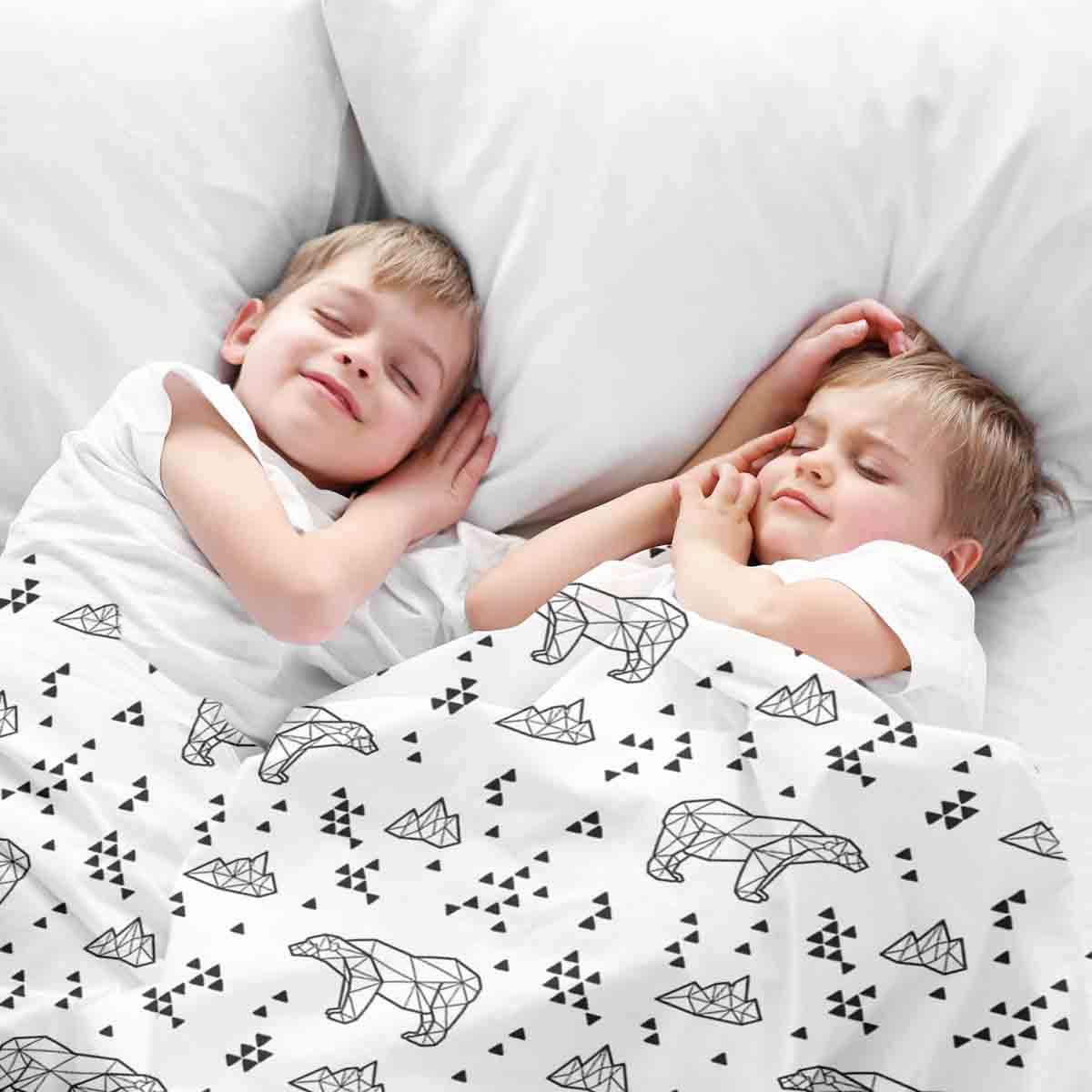 Therapy blankets bedding set North Pole