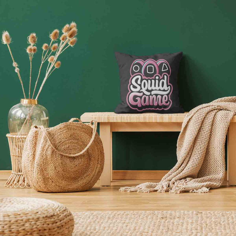 Health Pillow Black Squid