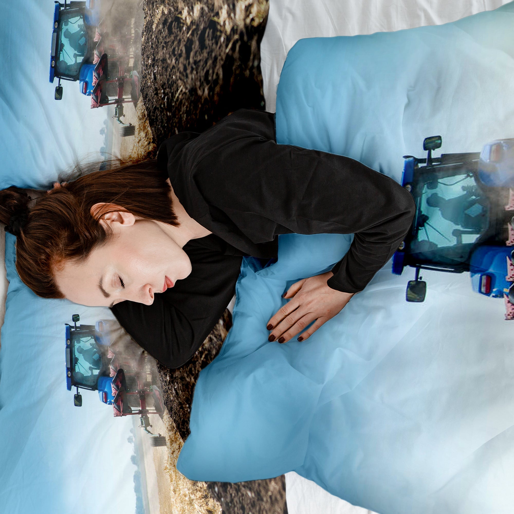 Original therapy blanket - cotton cover arable farming