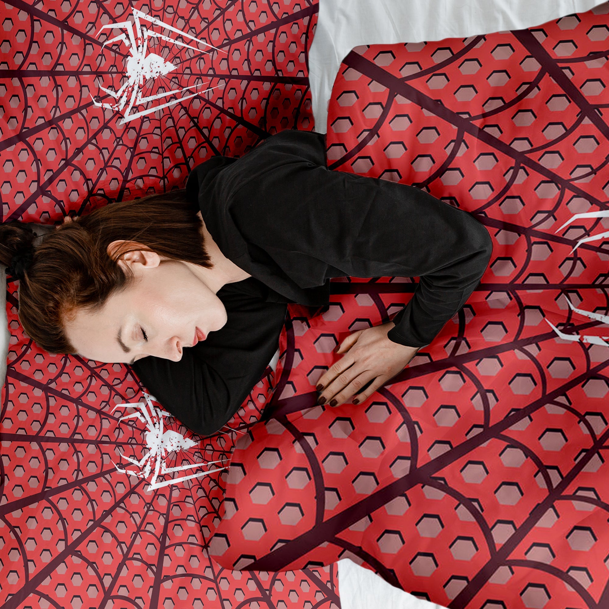 Couverture thérapeutique originale - Housse en coton Spiderman Araignée