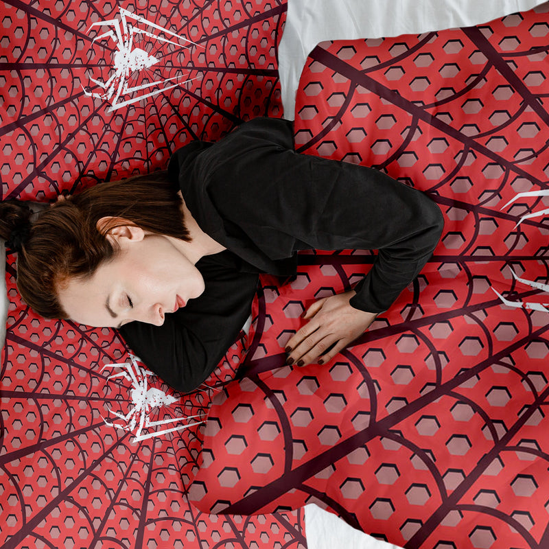 Original therapy blanket - cotton cover Spiderman spider