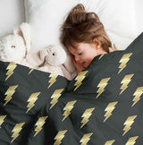 Original therapy blanket - cotton cover black with Harry Blitz