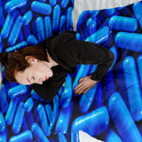 Original therapy blanket - cotton cover blue tablets