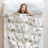 Therapy blanket bedding set with mice