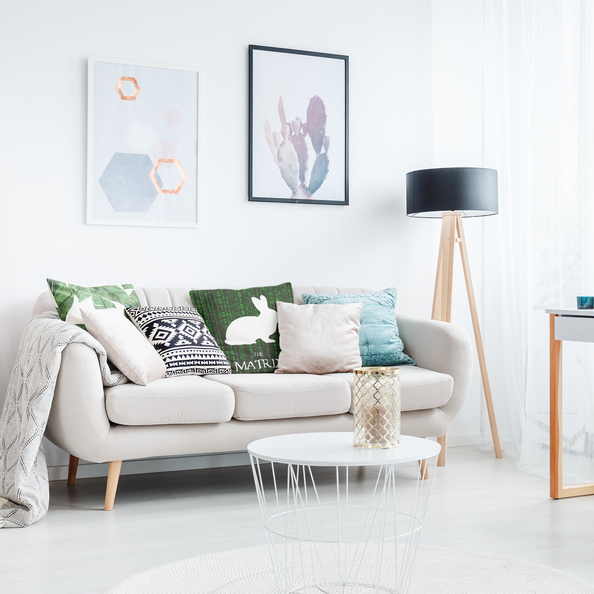 Health Pillow Matrix Code Green