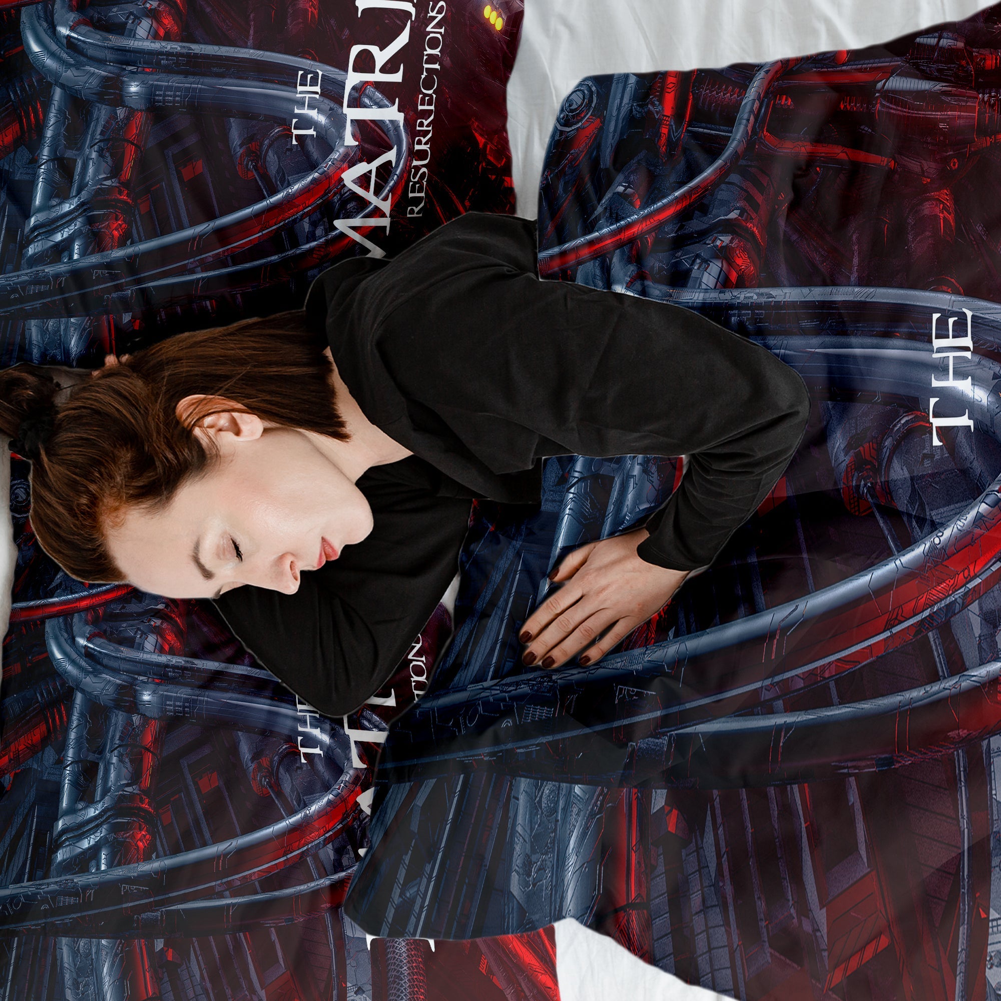 Original therapy blanket - cotton cover red The Matrix