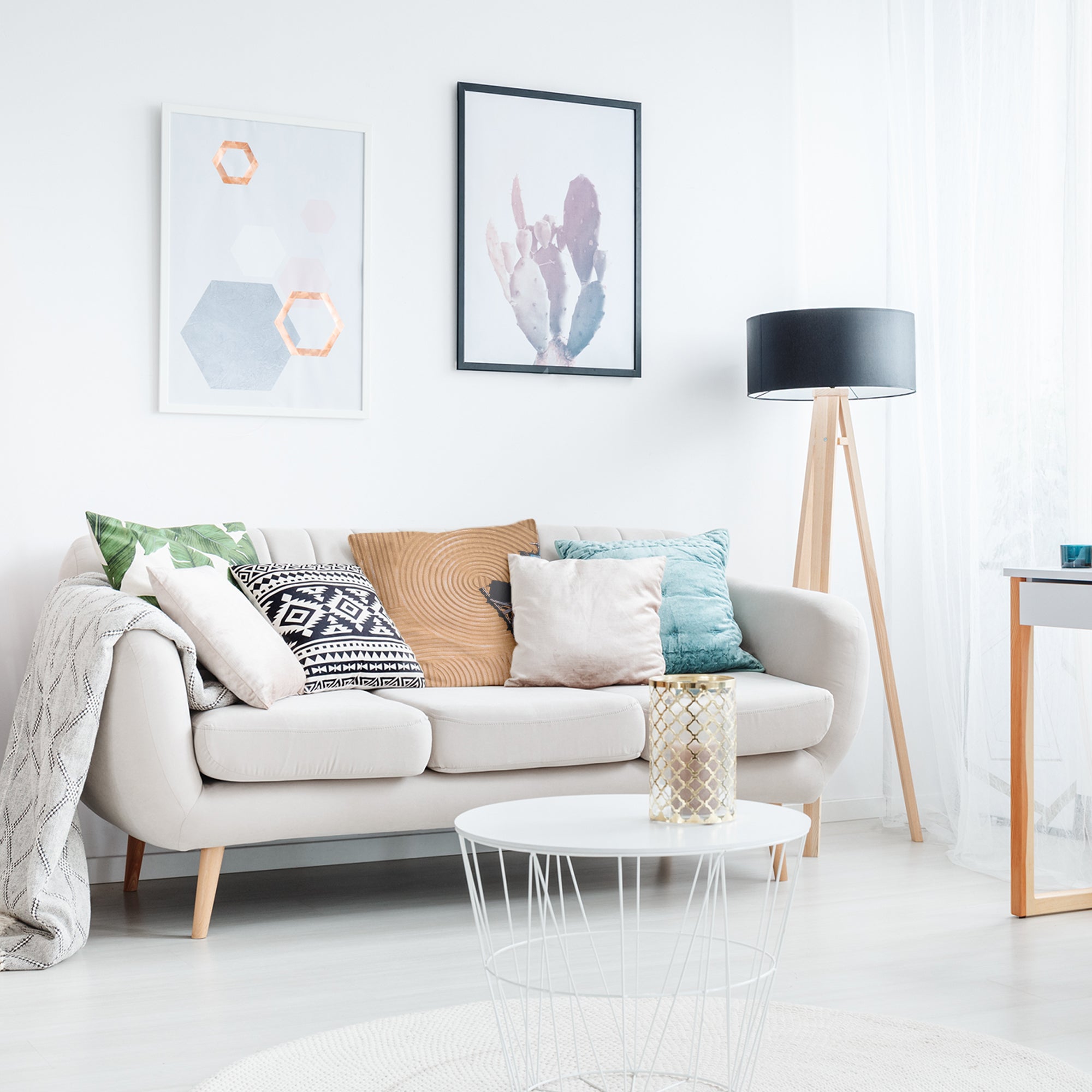 Coussin de santé Cercles dans le champ