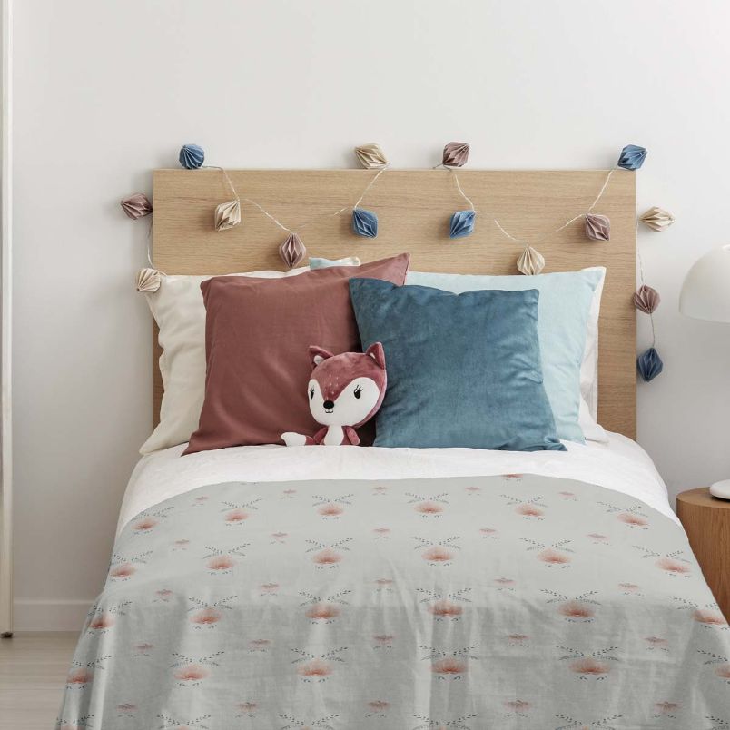 Couverture thérapeutique originale - Housse en coton coquillages