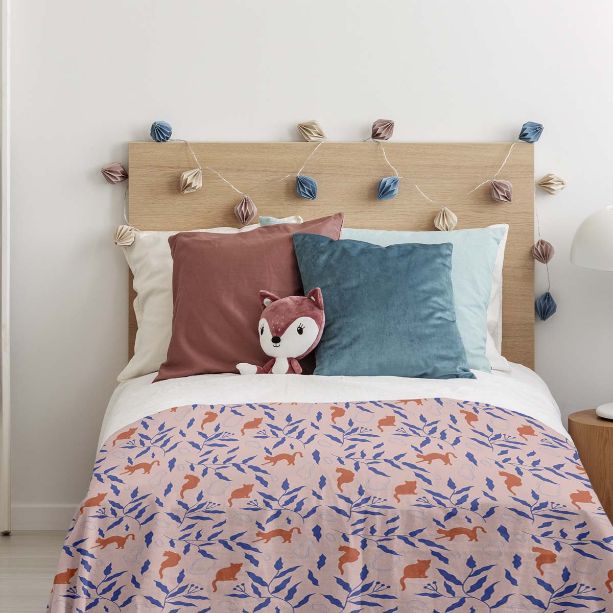 Original therapy blanket - cotton cover red cat