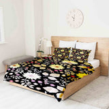 Therapy blanket bedding set with sunflower