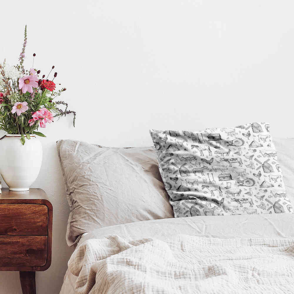 Coussin de santé gris ferme