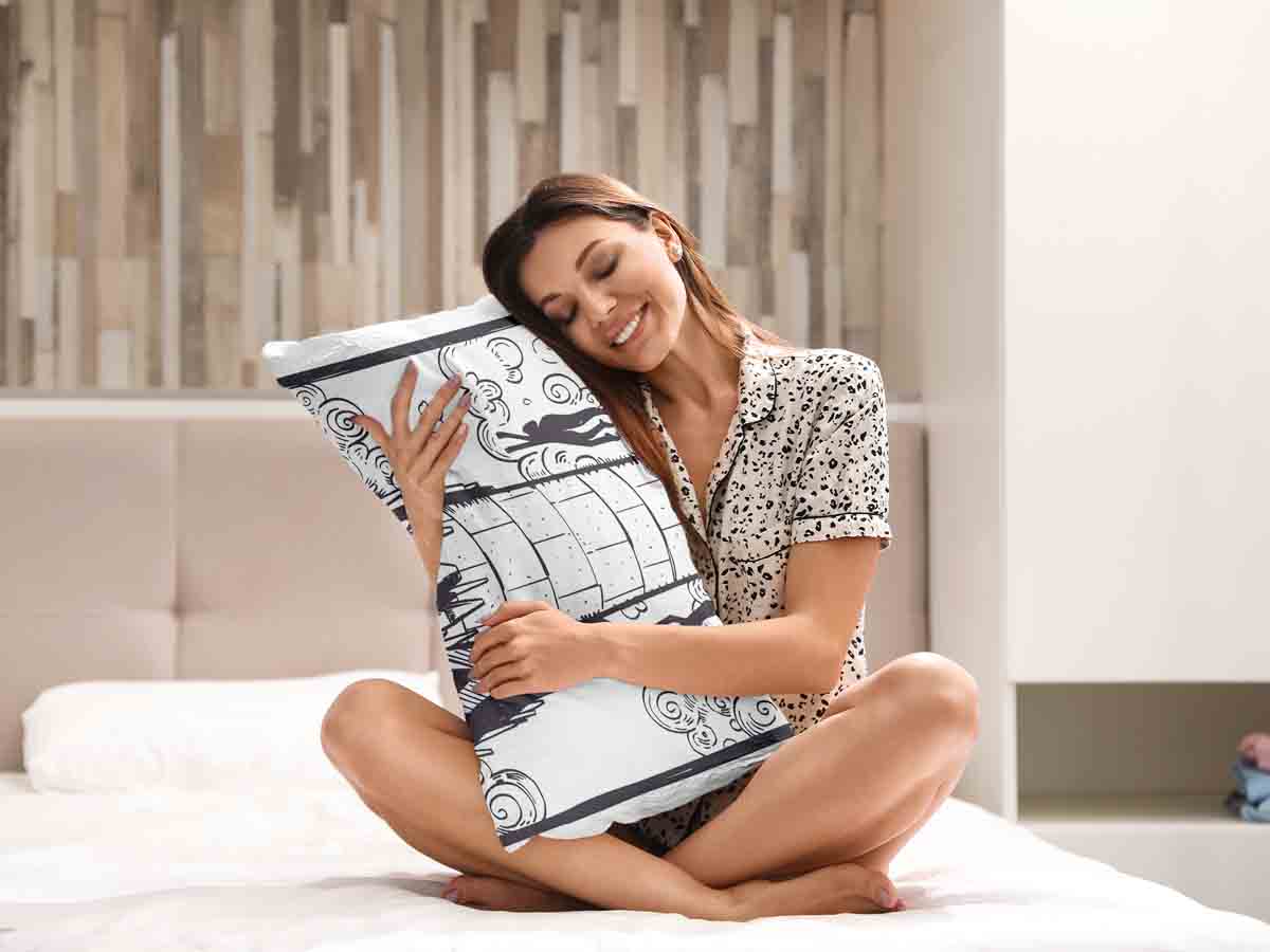 Health Pillow White with Tower