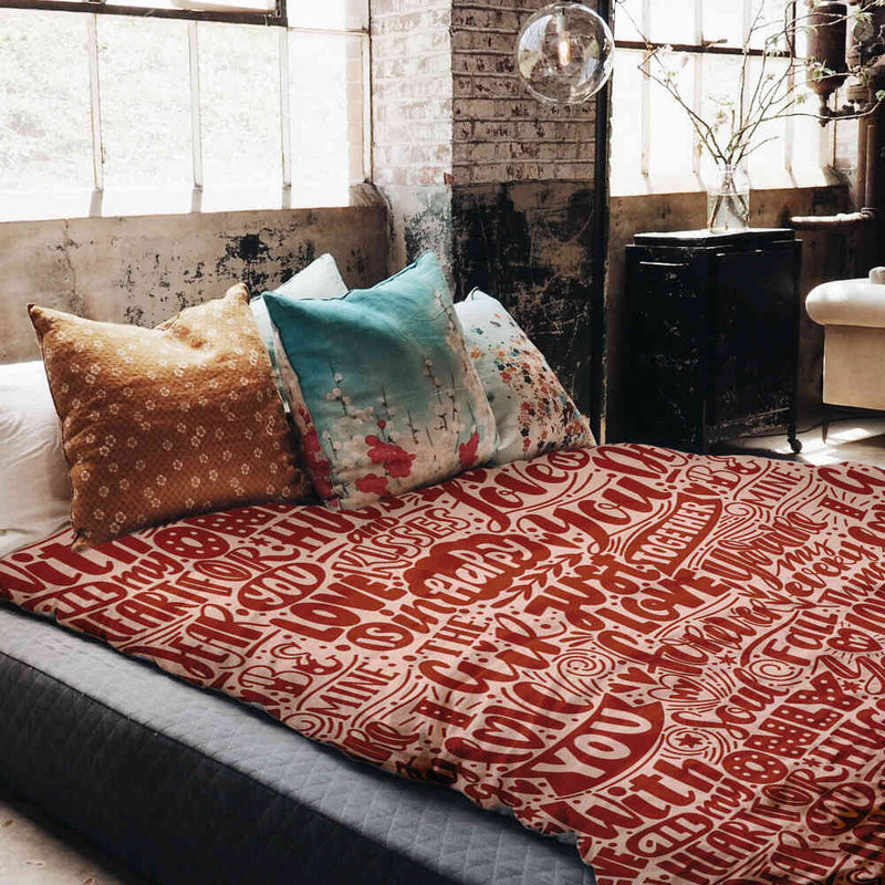 Original therapy blanket - cotton cover Be Mine