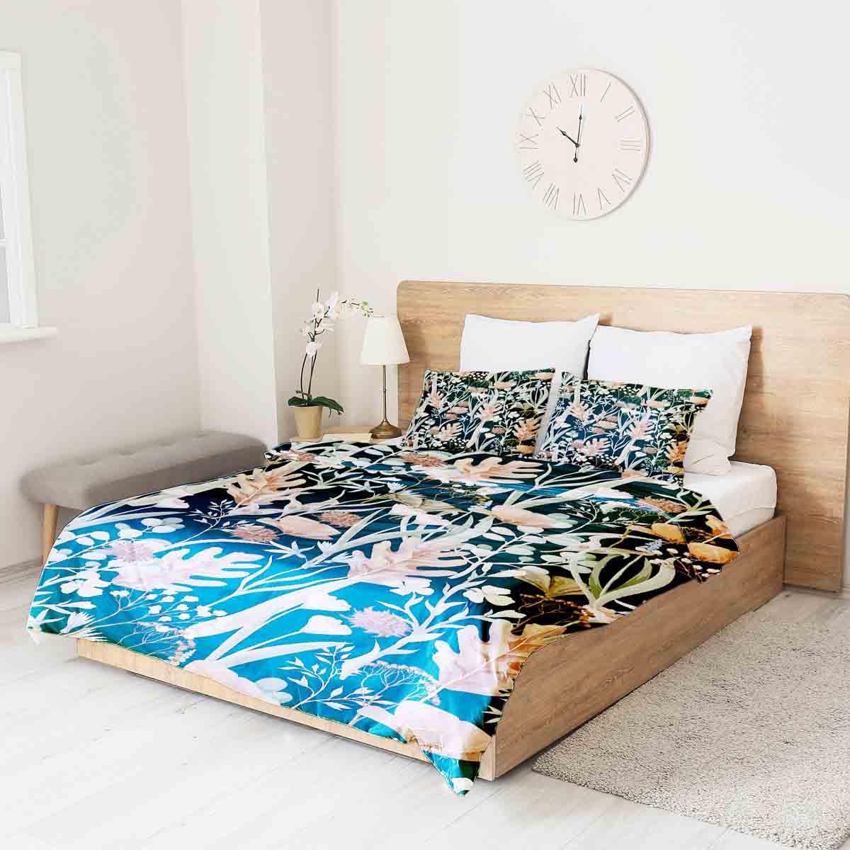 Original therapy blanket - cotton cover autumn meadow