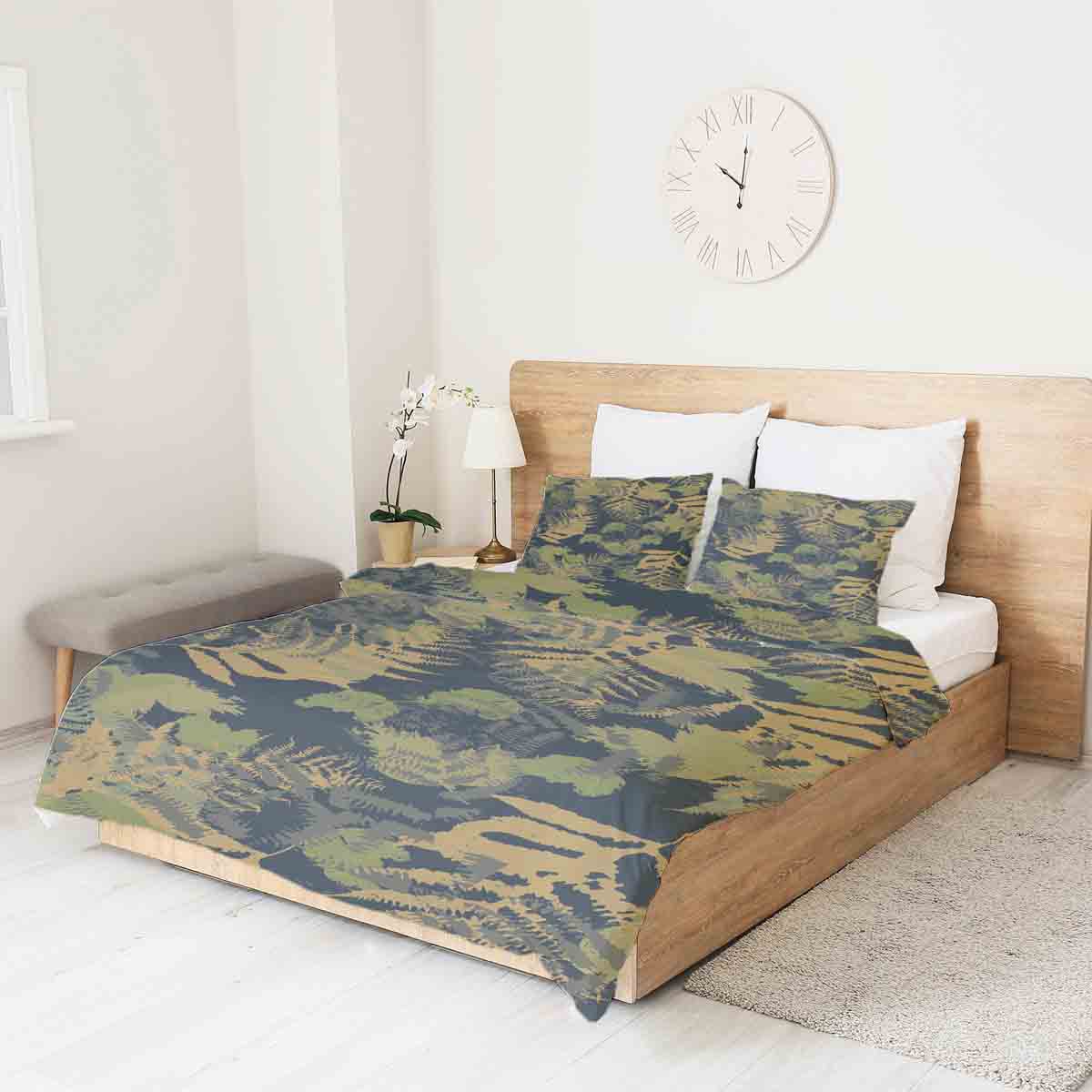 Couverture thérapeutique originale - Housse en coton forêt