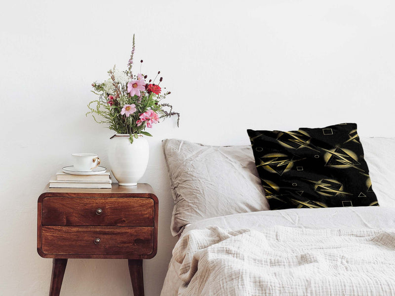 Health pillow yellow lightning bolt