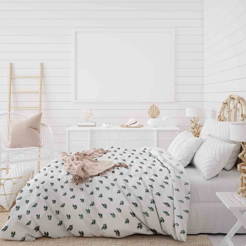 Therapy blankets bedding set mistletoe branches