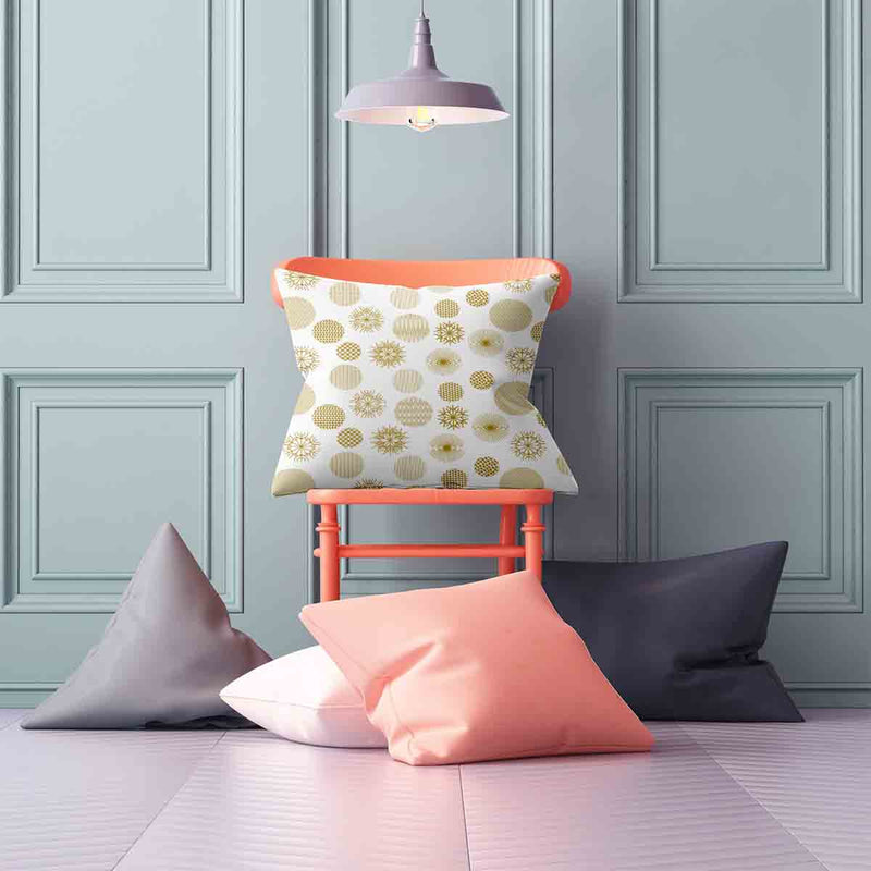 Health pillow, golden Christmas decoration