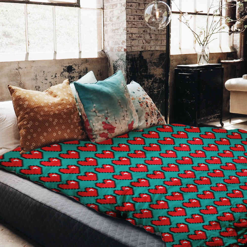 Therapy blankets bedding set Computer Love