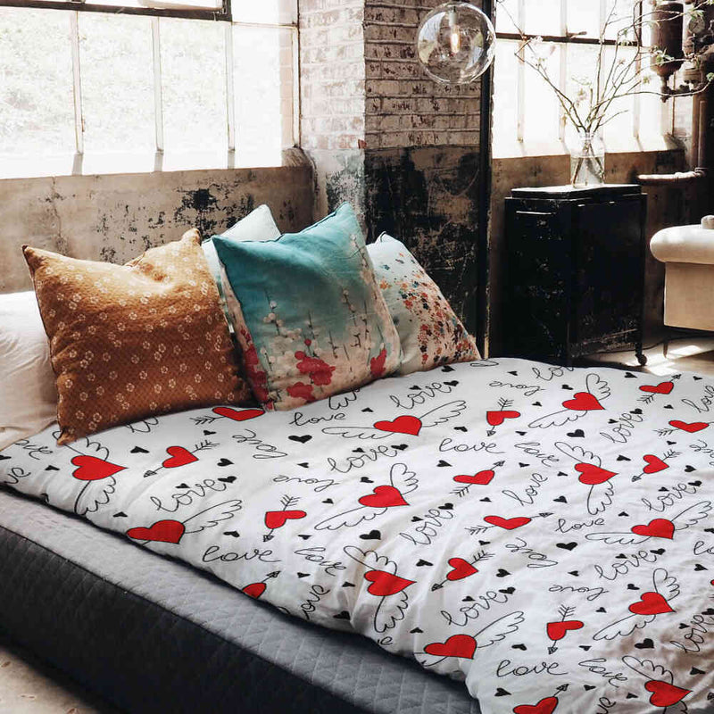 Original therapy blanket - cotton cover Love gives wings