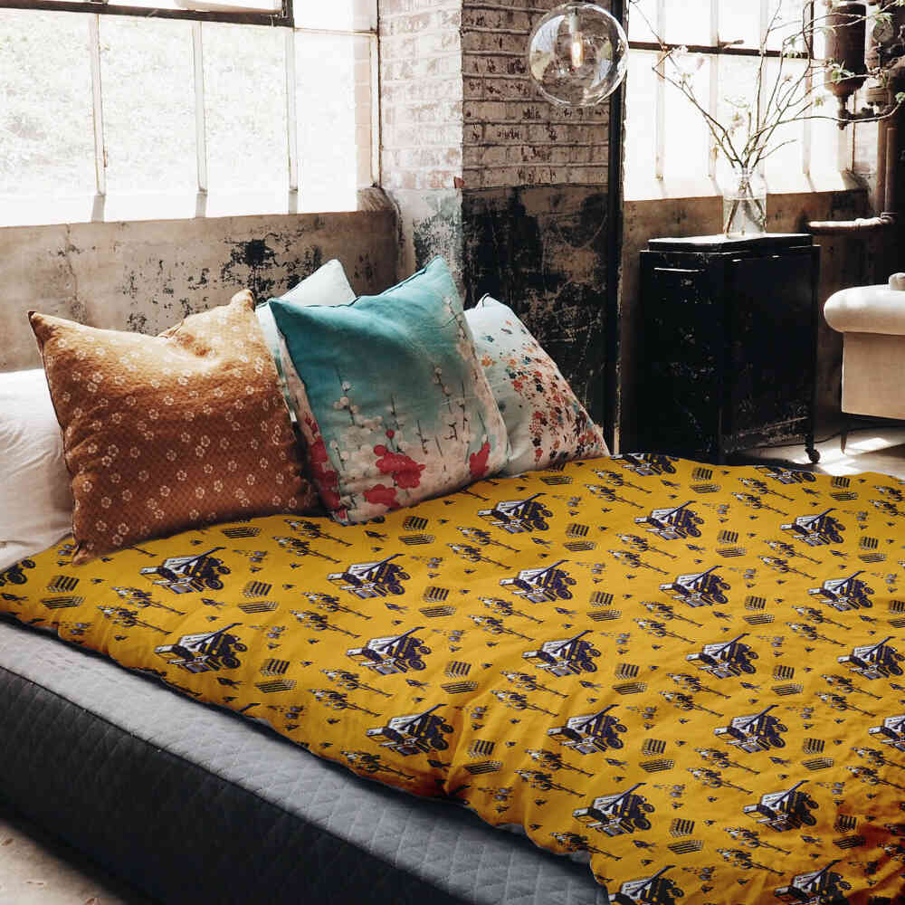 Therapy blankets bedding set harvest