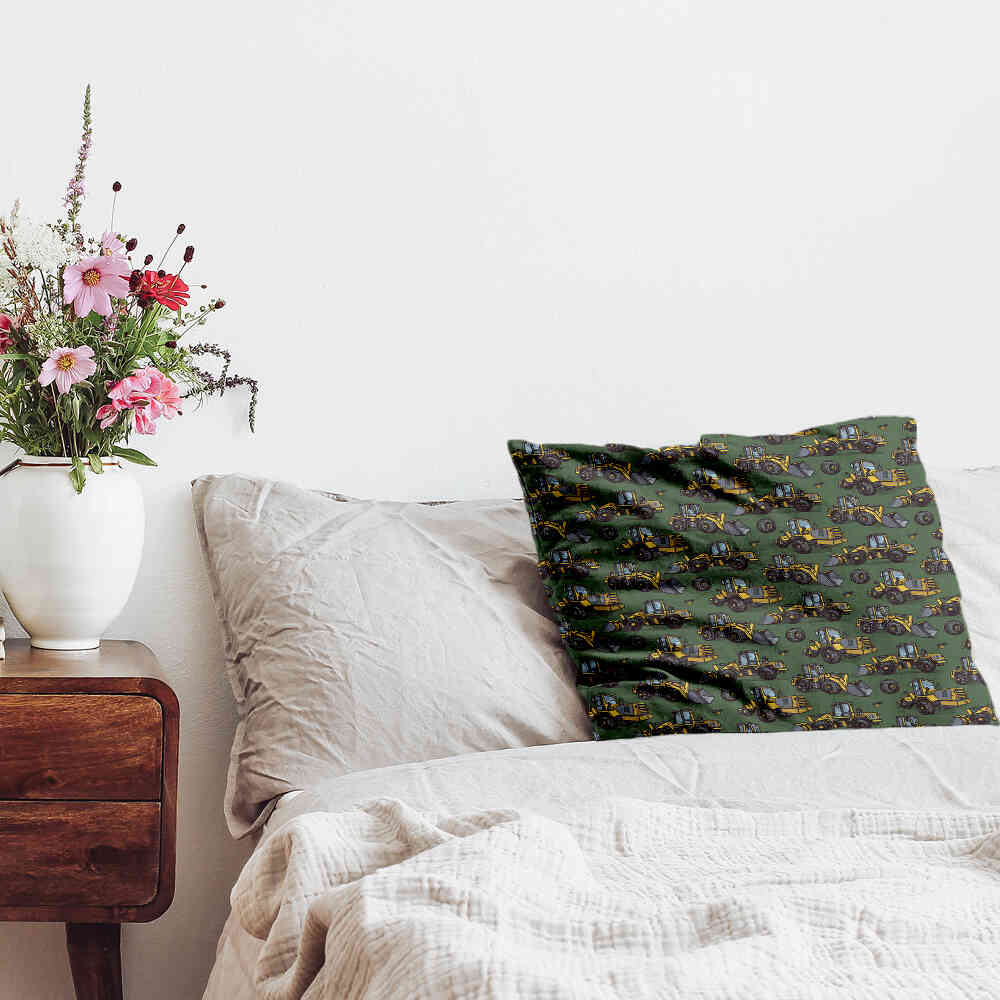 Coussin de santé vert tracteur