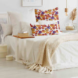 Health pillows with colorful spots