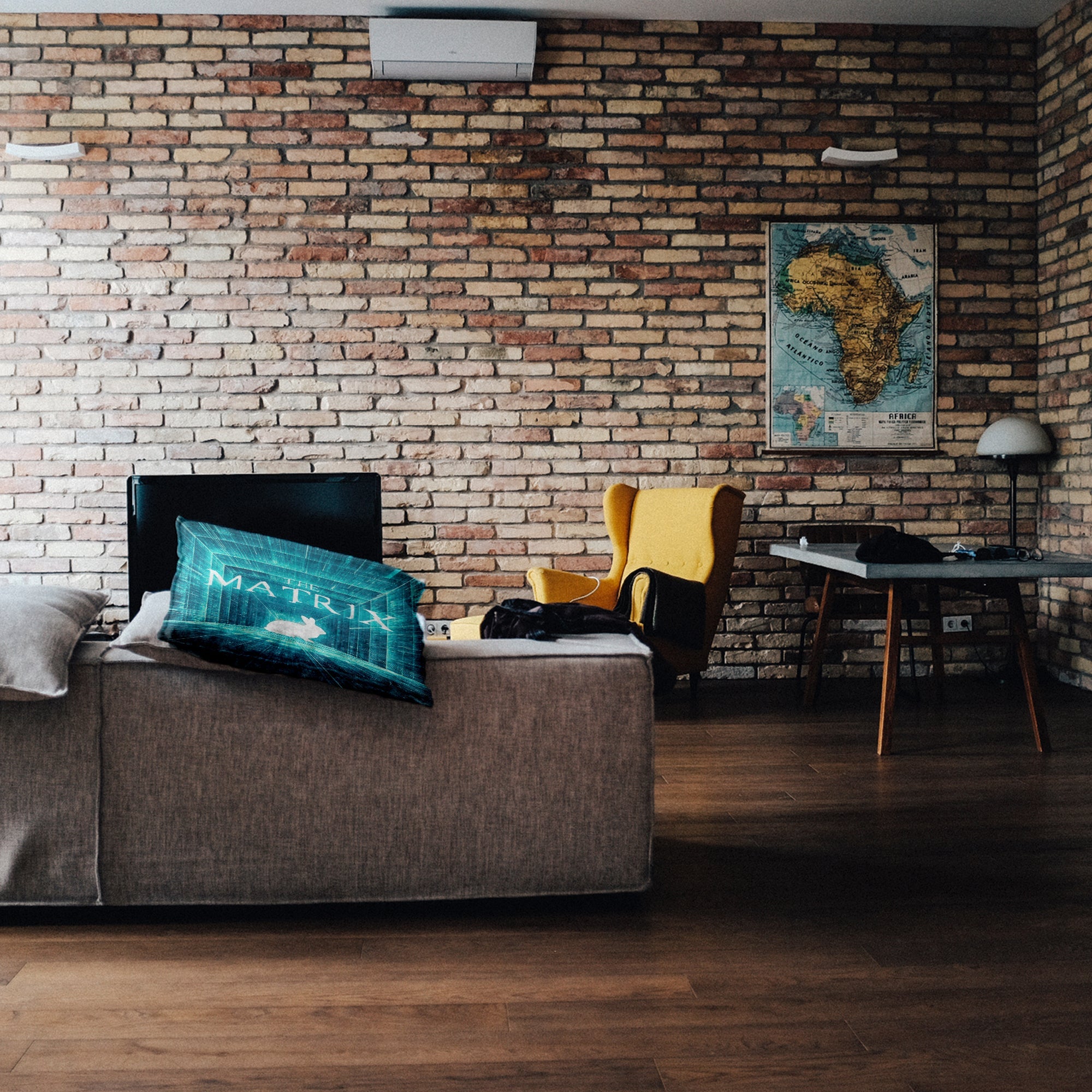 Coussin de santé Bleu Matrix