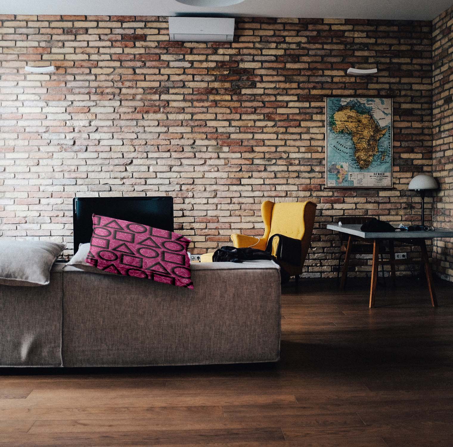 Health Pillow Pink Squid