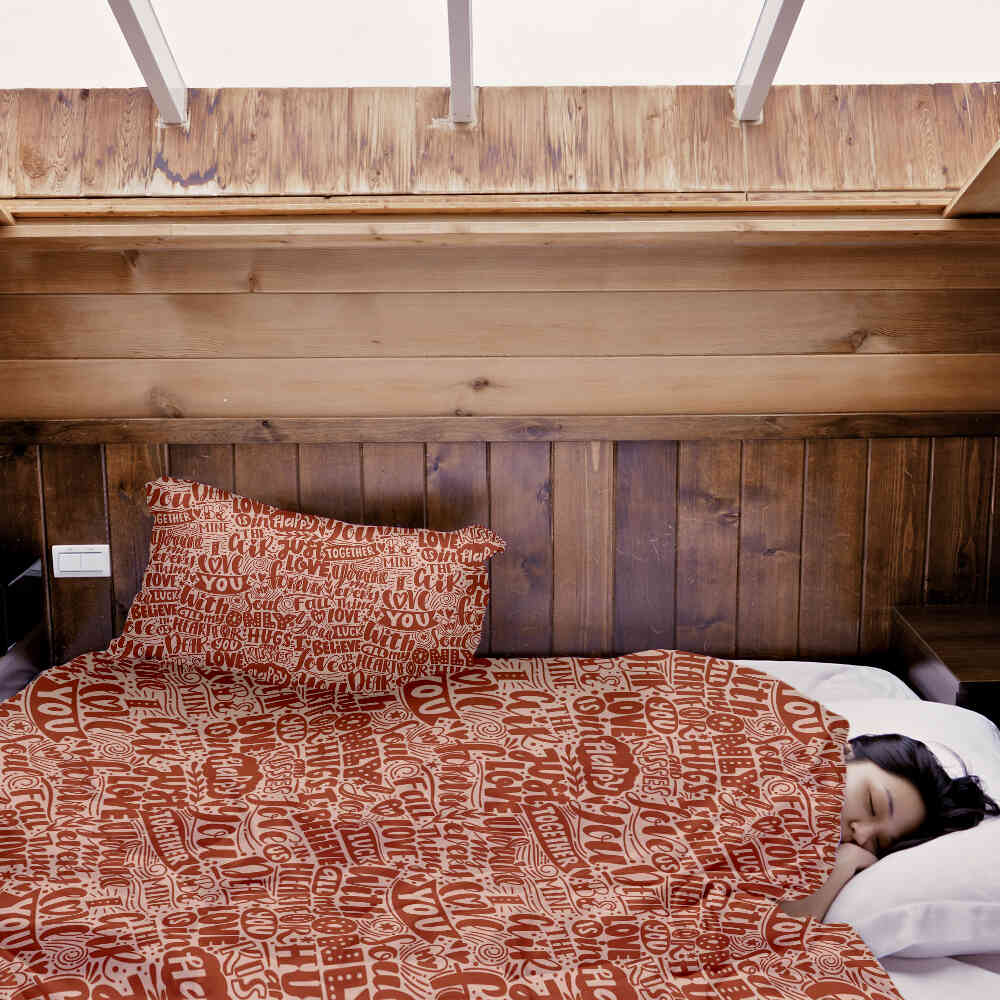Original therapy blanket - cotton cover Be Mine